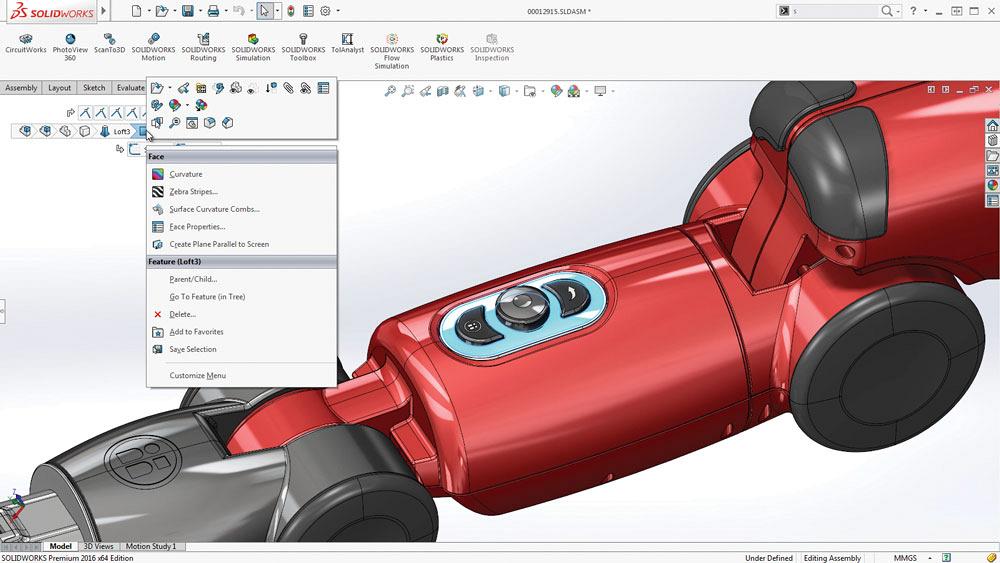 3-D CAD software