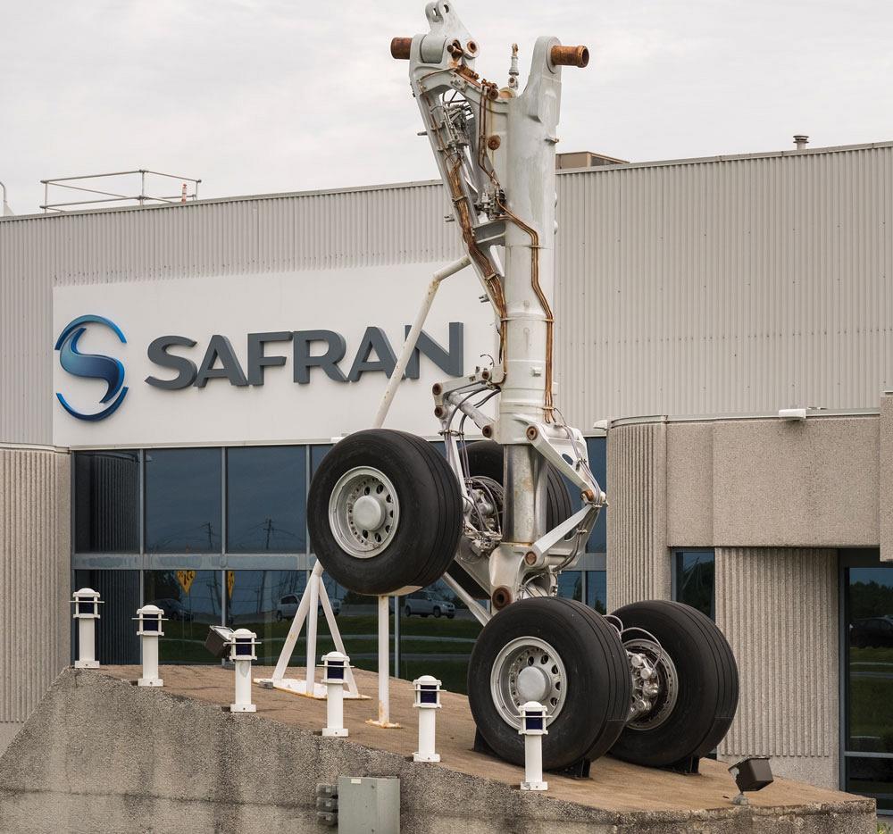 Safran Landing Systems landing and braking systems.
