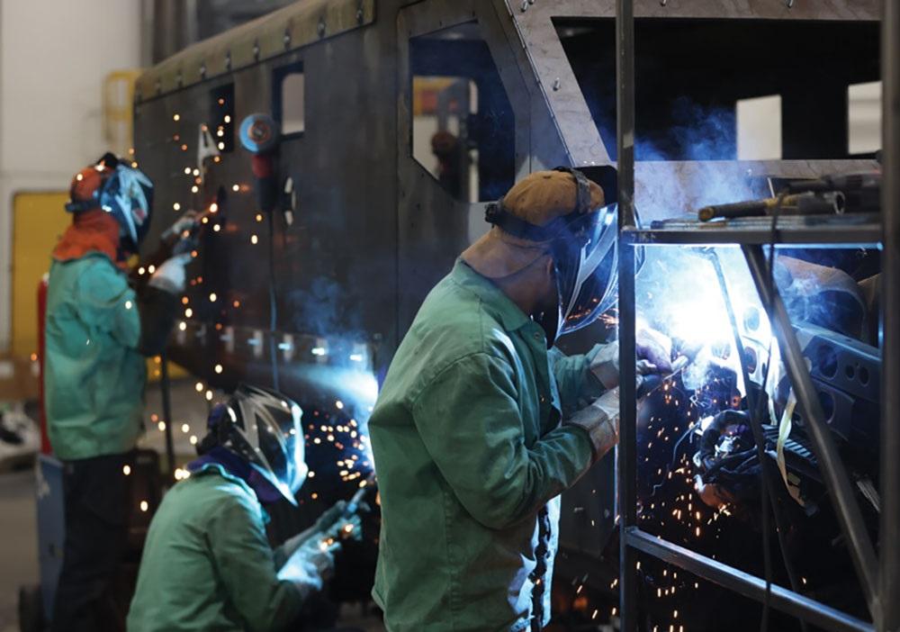 Armoured vehicle manufacturer starts small but thinks big