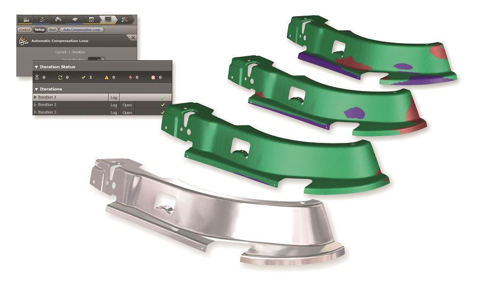 AutoForm-AutoComp software helps metal formers with springback compensation