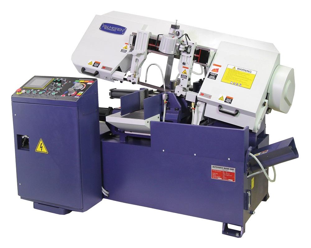 Automatic horizontal band saw offers multiplejob programming