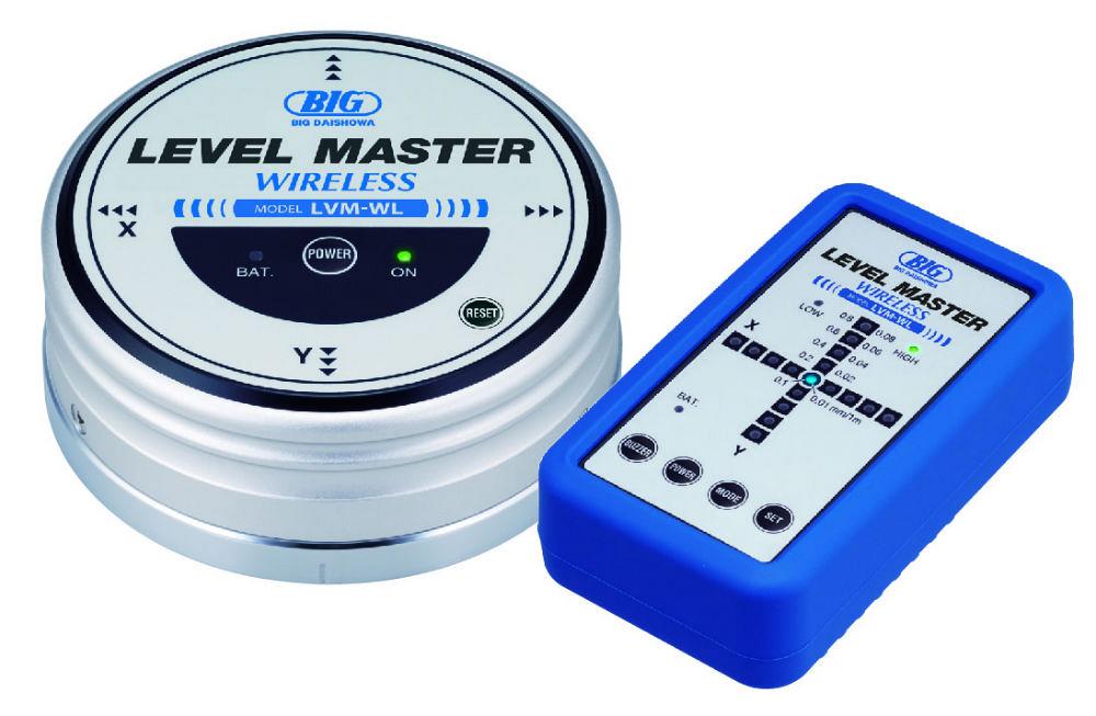 Big Kaiser’s Level Master Wireless device levels machine tool tables