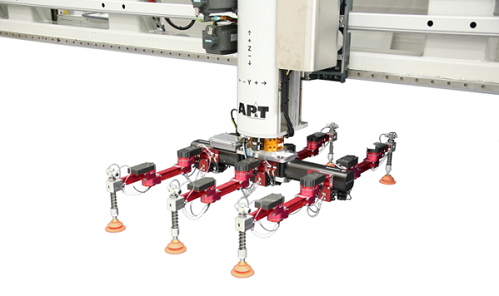 Blank feeding system from AP&T and Norgren saves time, space