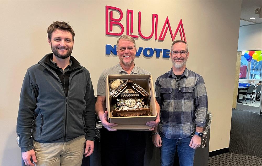 Vandy Rau Blum-Novotest celebrates staff retirement, taps new technical director