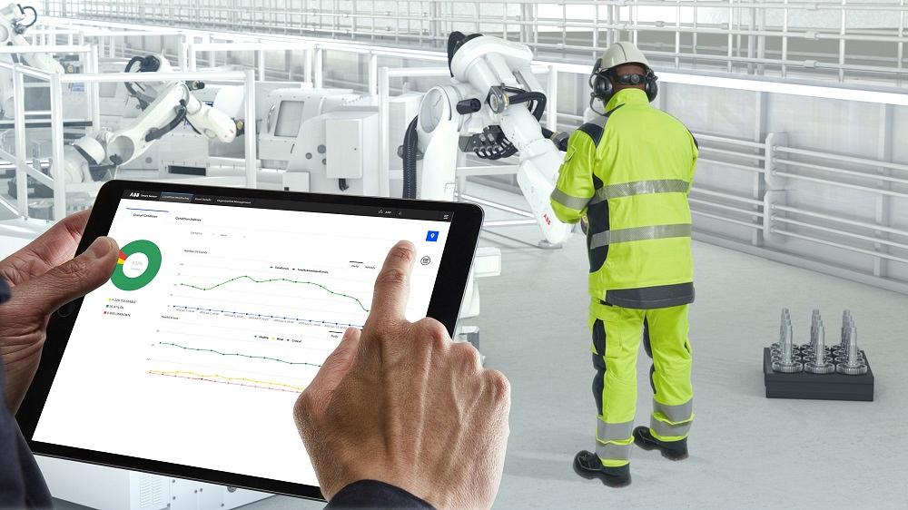 Braking distance simulator added to ABB RobotStudio software