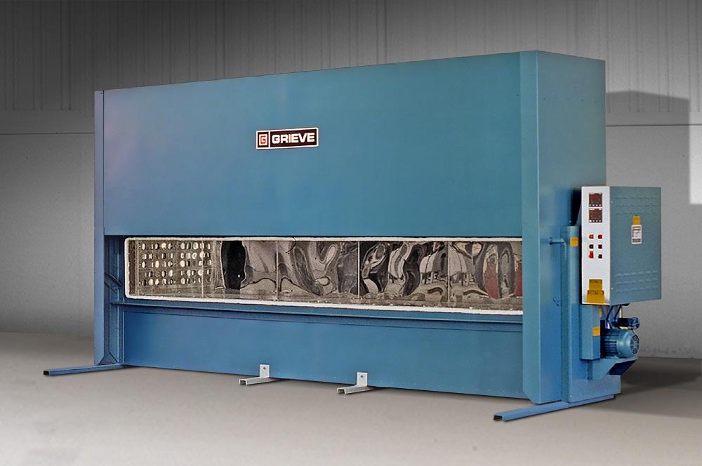 oven from Grieve heats tubular aluminum parts