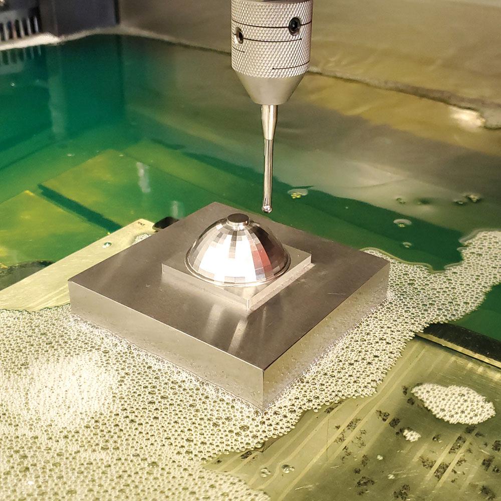 Die-sink EDM forms complex parts