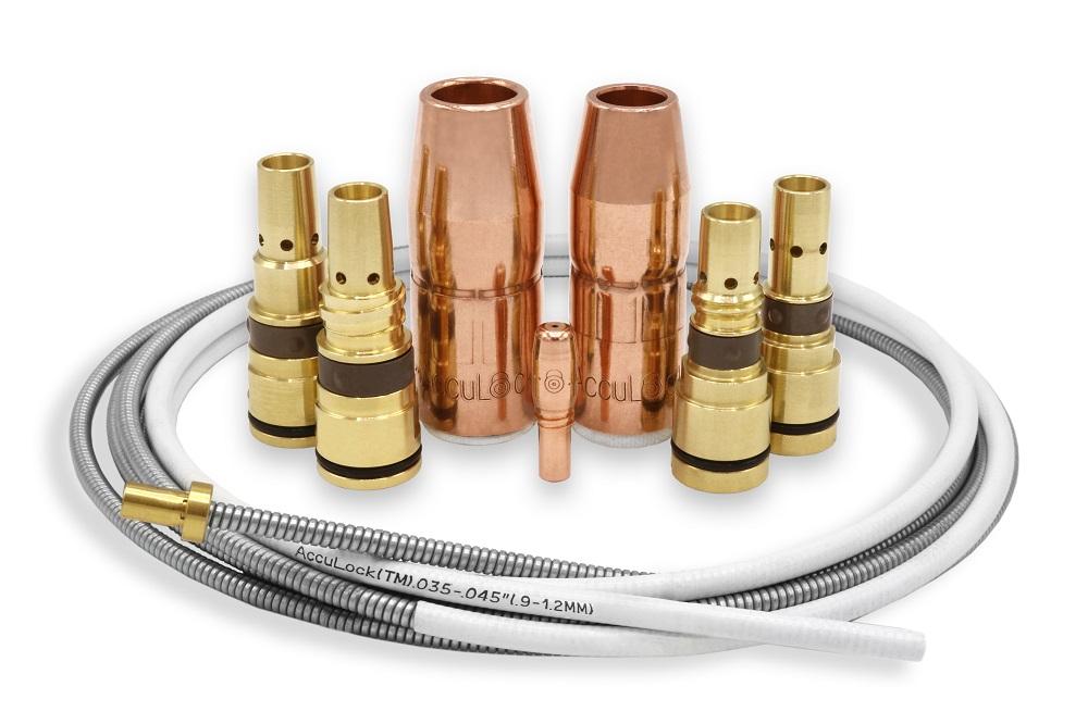 Diffuser, nozzle, and contact tip options added to Bernard’s AccuLock S