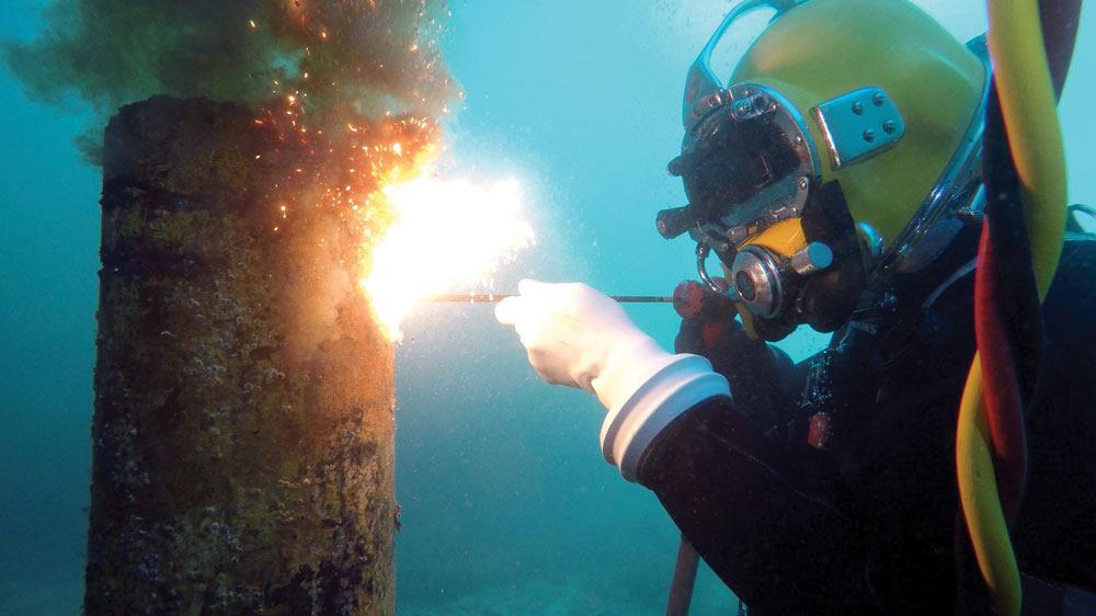 cutting underwater welding divesafe