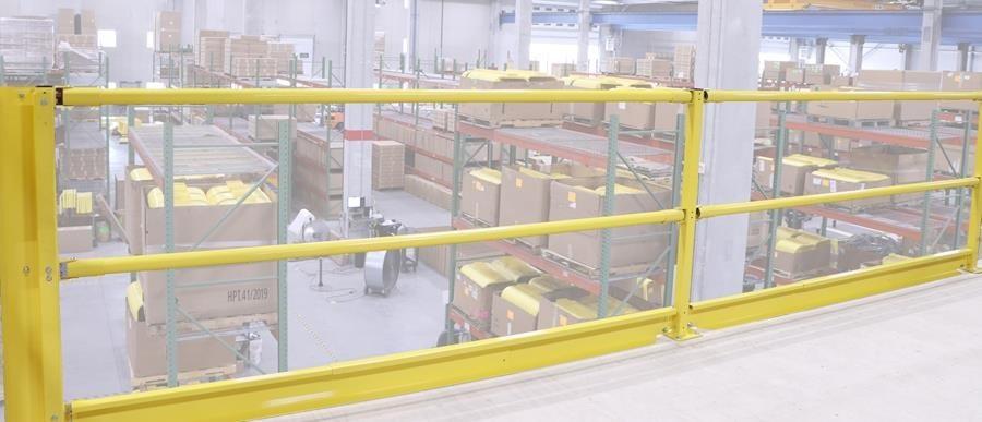 Ergosafe Railing EdgeSafe railing from PS Safety Access is customizable