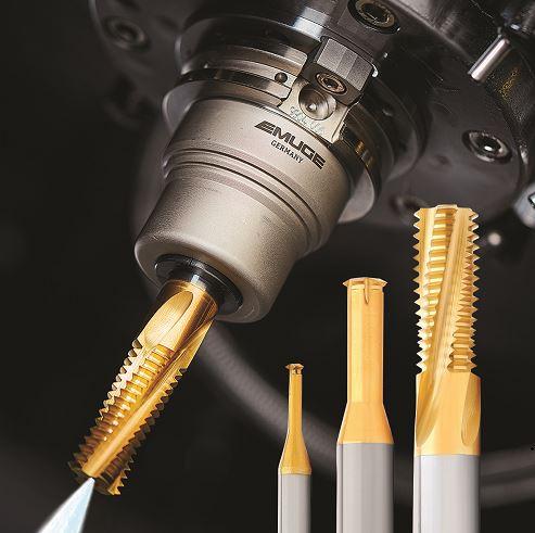 Multistart Thread Thread Mill EMUGE MultiTHREAD multipurpose thread mills thread a wide range of ...
