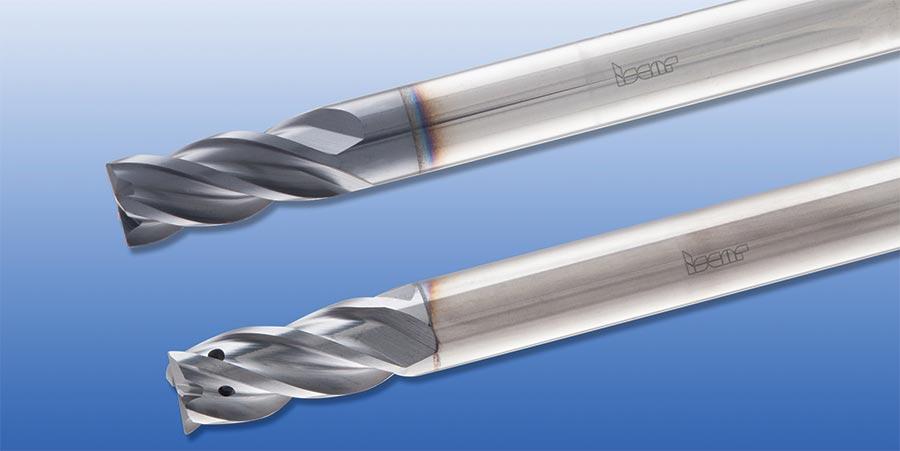 End Mills Feature Coolant Channels