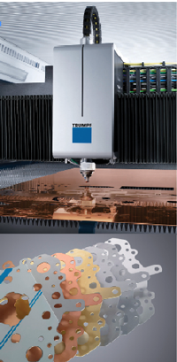 Solid-state laser cutting exotic materials