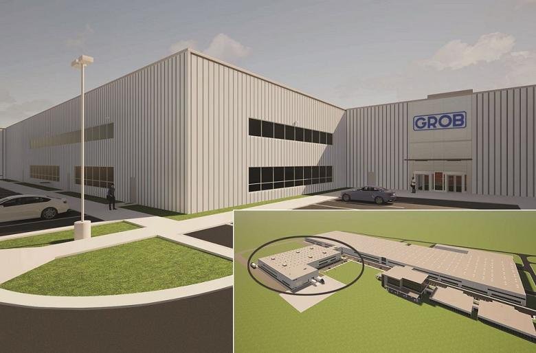 Grob new plant expansion in Bluffton, Ohio.