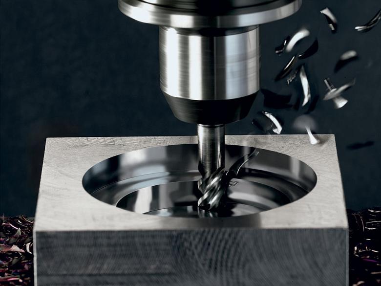 Photo of Walter USA LLC tool in high-efficiency milling.