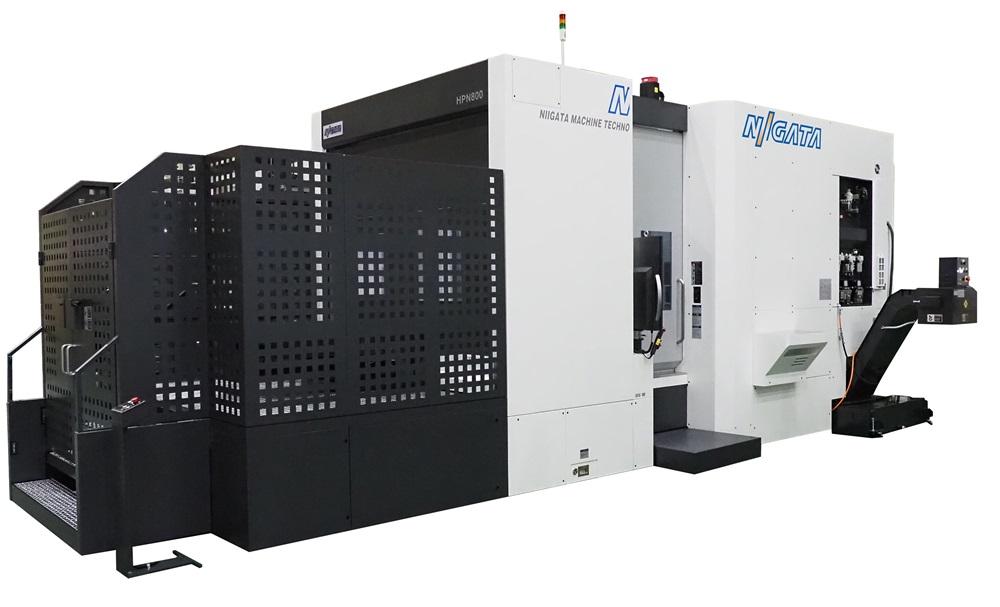 HMC designed for high-volume roughing and precision finishing