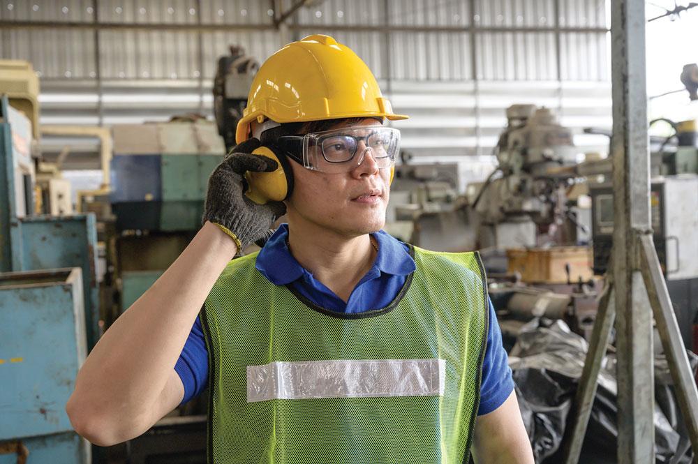Mitigating hearing loss risks in metalworking shops