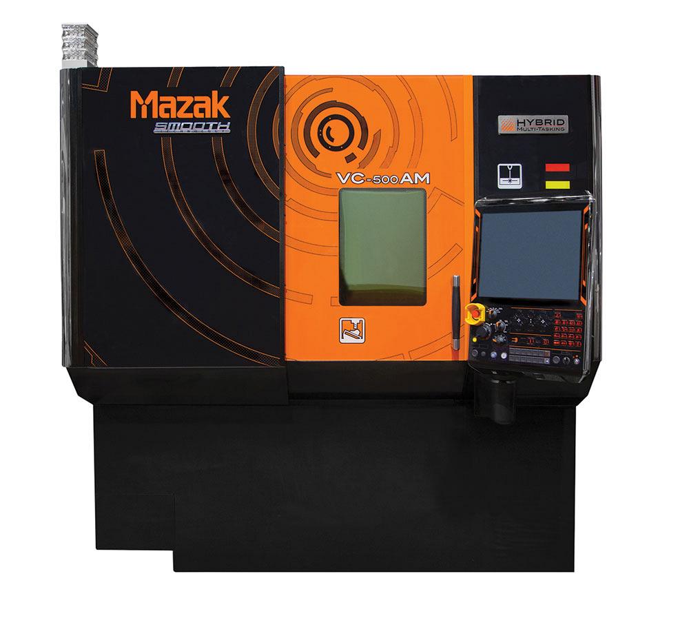 Hybrid multitasking machine includes AM