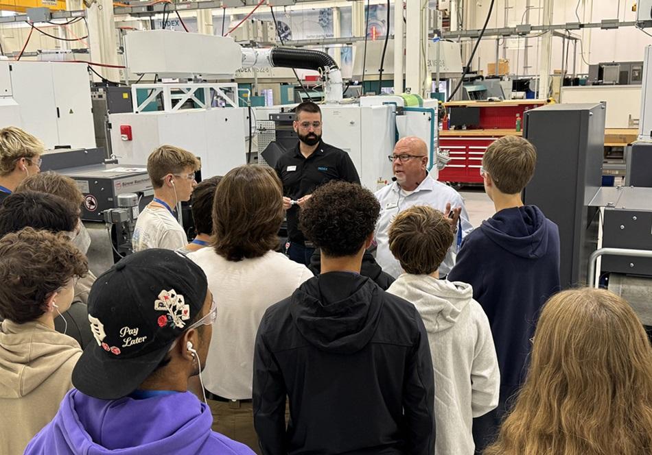 INDEX hosts students and unveils apprenticeship program at MFG Day 2024