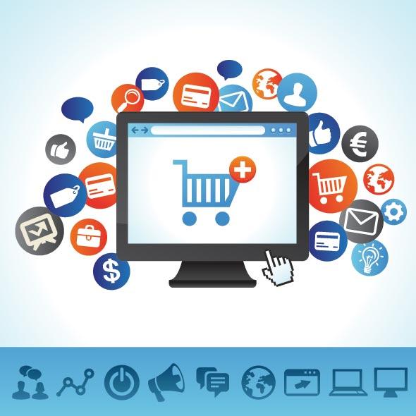 E-commerce platforms diagram