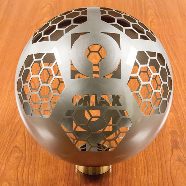 OMAX 3-D soccer ball