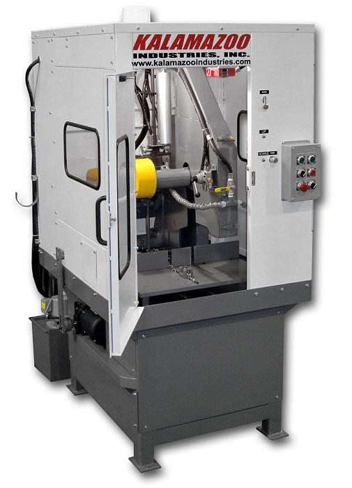 Kalamazoo Industries K20E cutoff saw designed for wet cutting metal samples