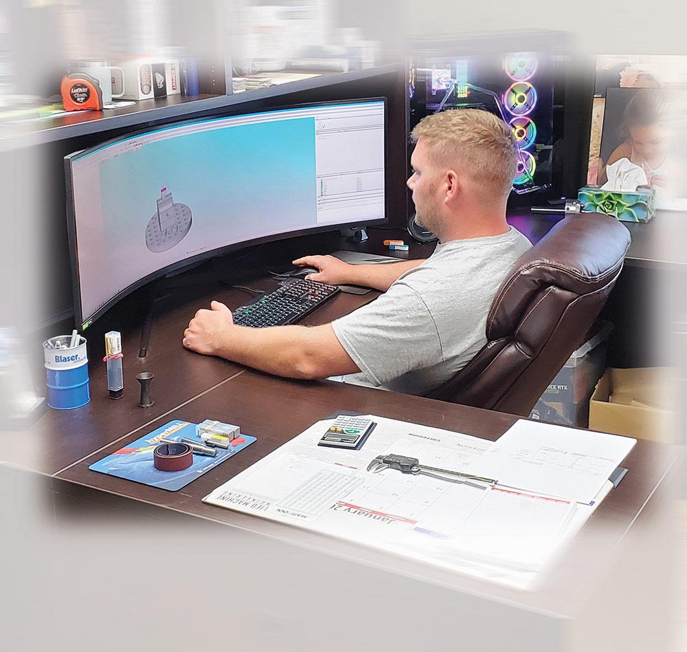 Craig Krueger uses new hyperMILL CAD/CAM software