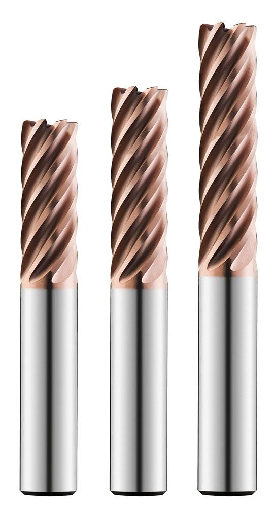 Kyocera SGS Precision Tools HCarb end mill performs axial trochoidal