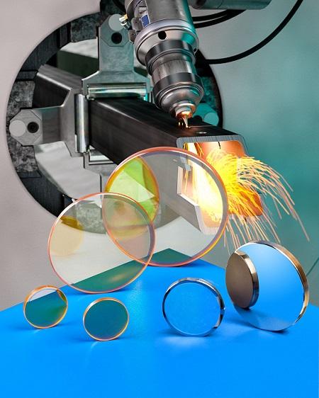 Laser optics from Laser Research Optics designed for CO2 cutting ...