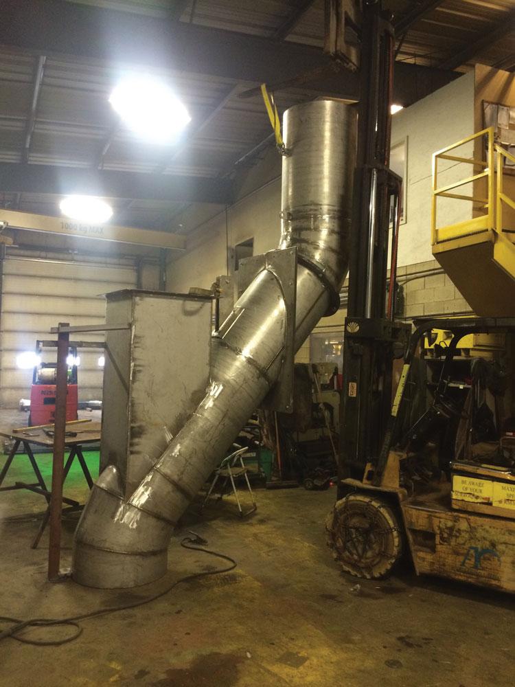 A10 Fabrication - ductwork