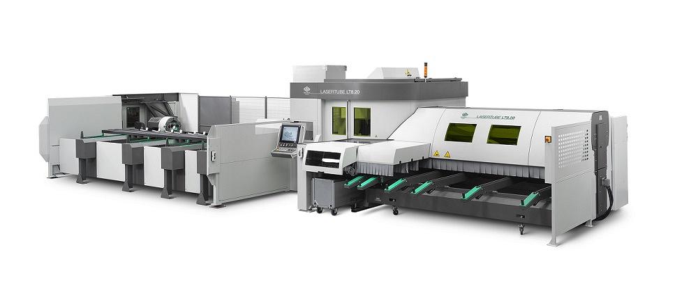 LT8.20 laser tube cutting system from BLM GROUP configurable to user