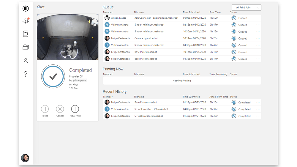 MakerBot CloudPrint allows 3D printing collaboration from anywhere