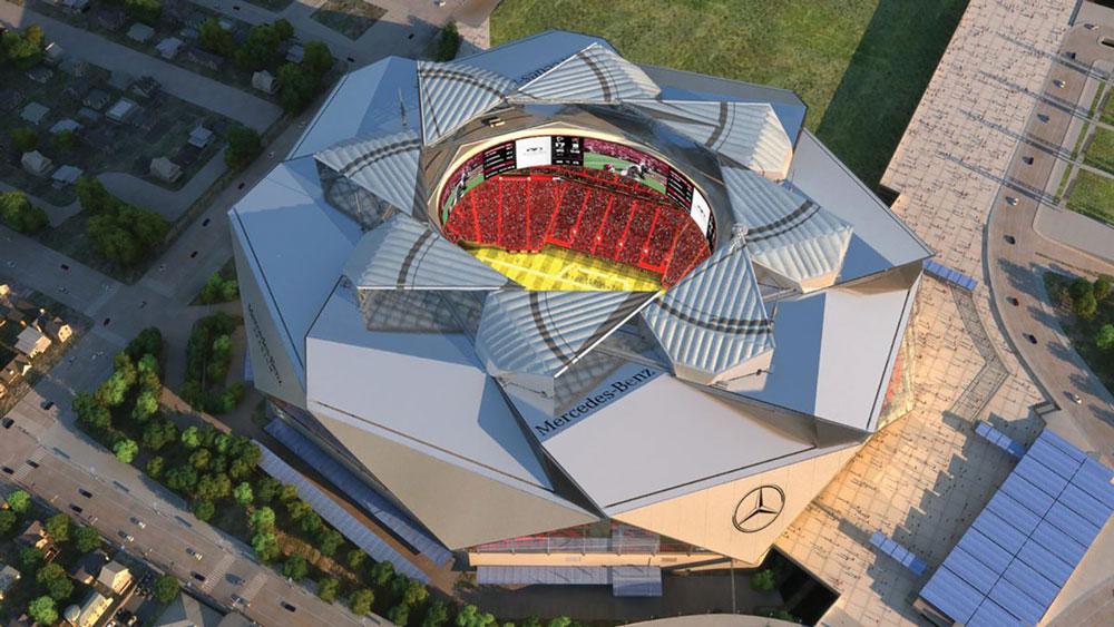 Celebrating 5 years: Fun facts about Mercedes-Benz Stadium - The Atlanta 100