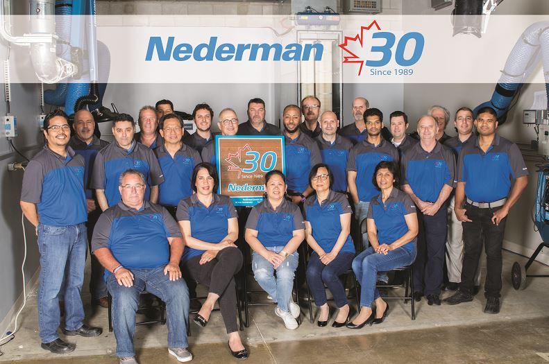 nederman 30th anniversary canada