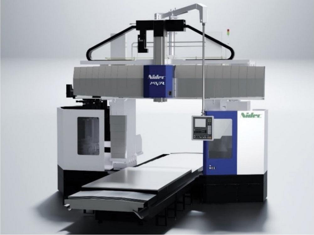 Nidec MVR-Ax double-column machining centres are suitable for machining ...