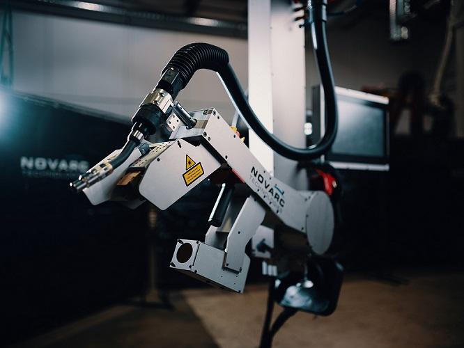 Novarc technologies spool weldking robot