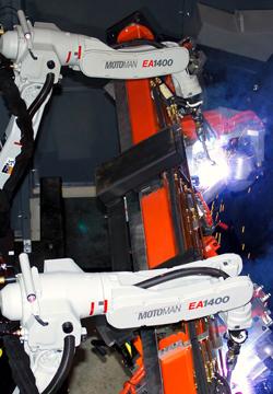 Robotic welding systems 