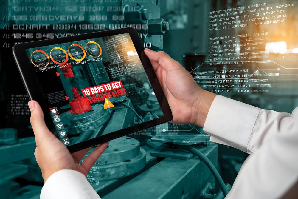 Pair your machine’s sensors with a computerized machine maintenance system
