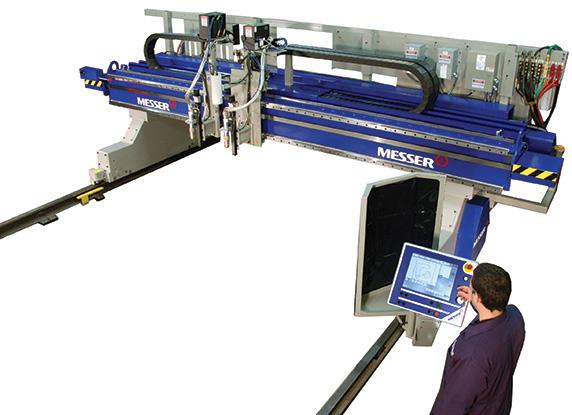 Messer MPC2000 CNC cutting machine