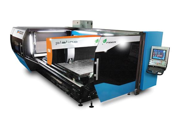 The Prima Power PLATINO® Fiber 2-D laser cutting machine