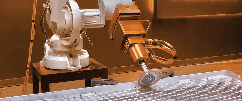Prepping for robotic or automated material removal