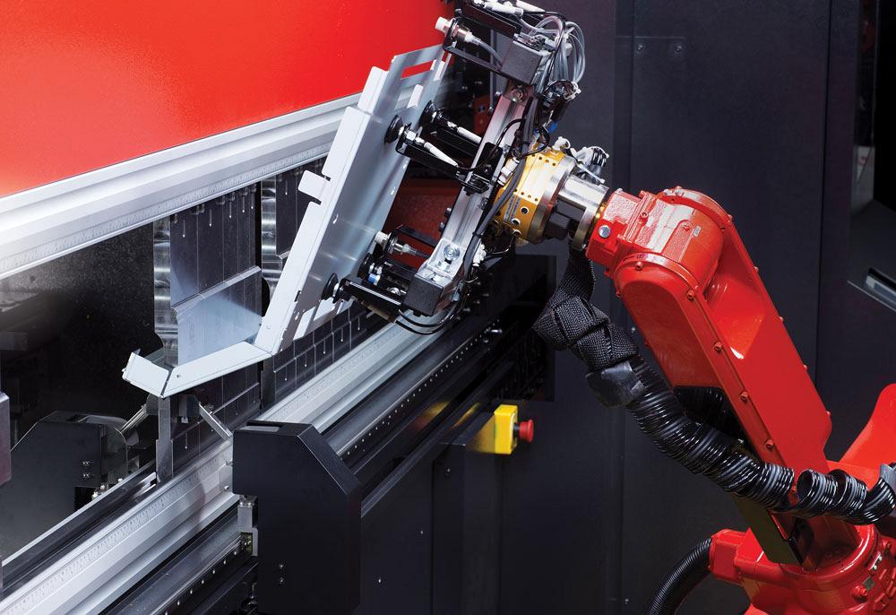 Robot Loading Press Press brakes get robot-ready