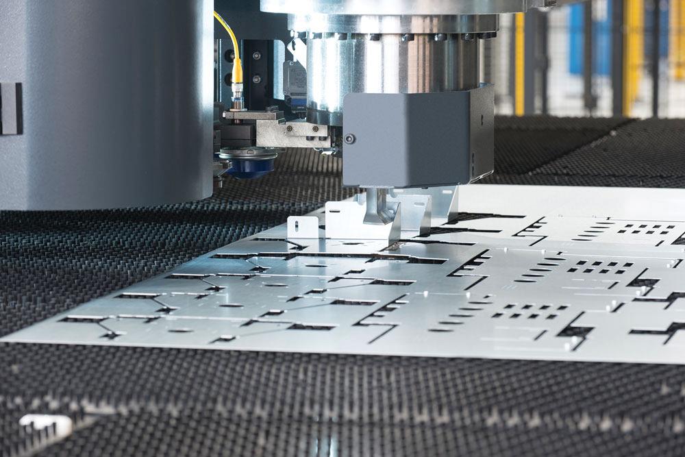 Punch press power sources