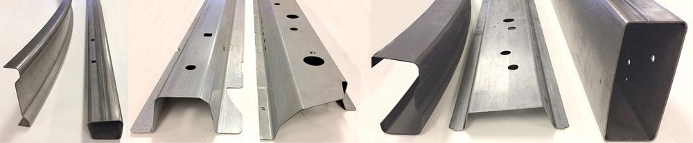 Roll forming high-strength steels