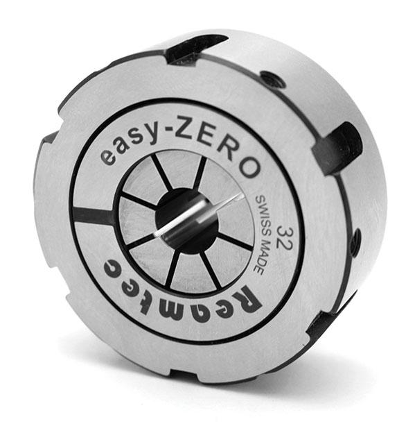 Runout compensation nut corrects misalignment