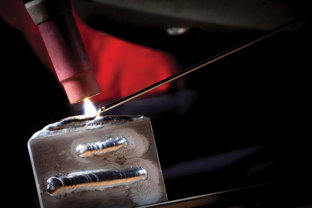 Shielding gas system maintenance