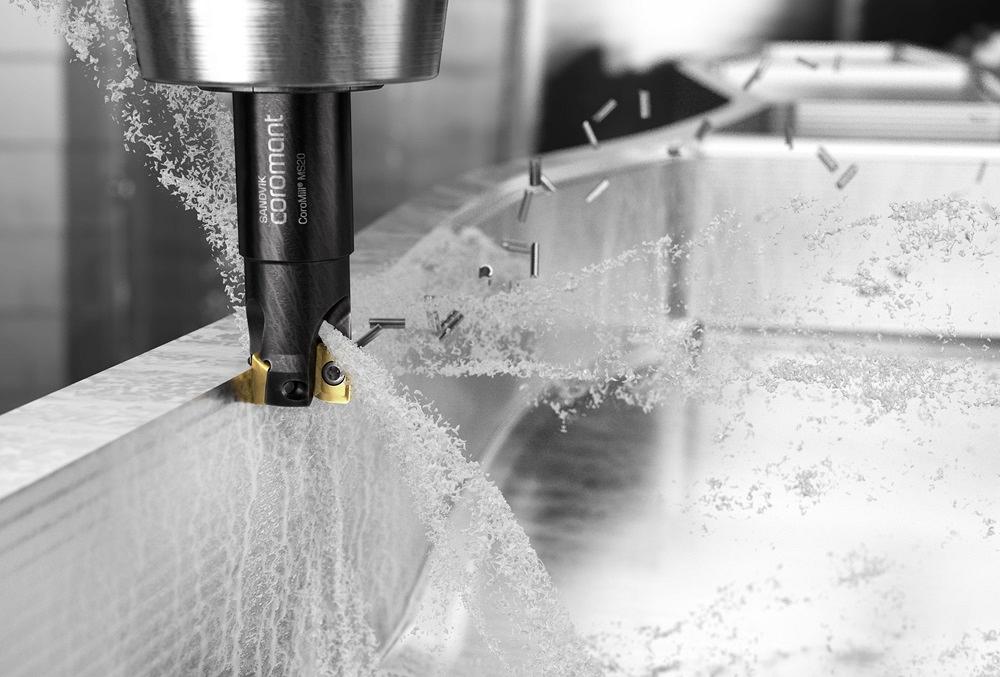 Shoulder mill designed for roughing to finishing stainless steel and HRSAs