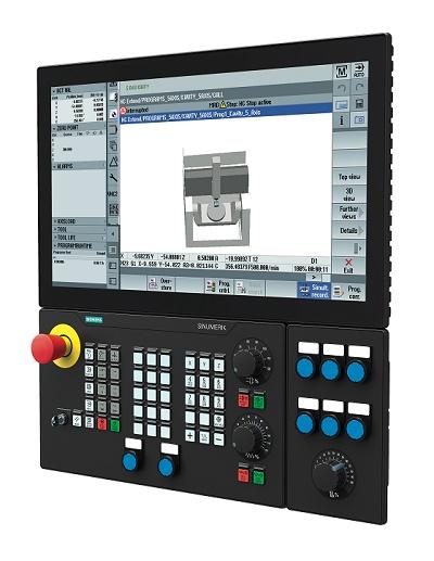 Siemens Sinumerik Cnc Blackline Touch Panels Include Sidescreen Enhancement