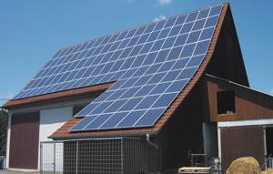 Solar Panels on roof