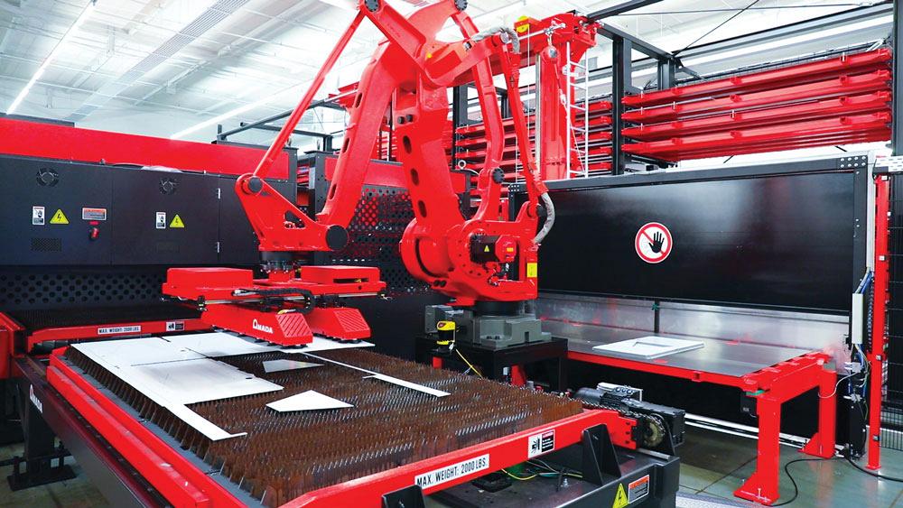 Sorting laser-cut parts: A process game changer